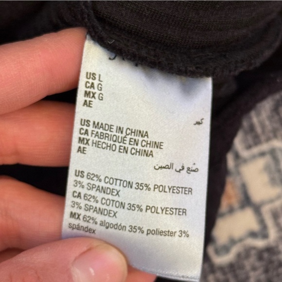 Bar III Black Corduroy Ribbed Velvet Turtleneck Pullover Sweater Size Large - Picture 7 of 10